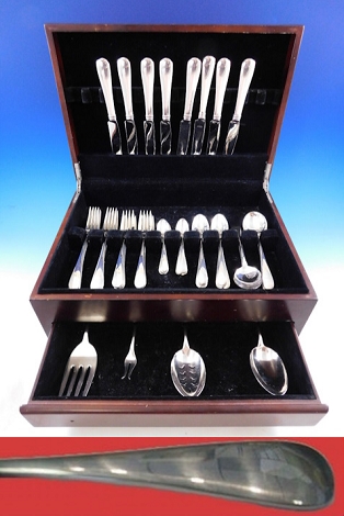 French Colonial by Blackinton Sterling Silver Flatware Set 8 Service 52 pieces